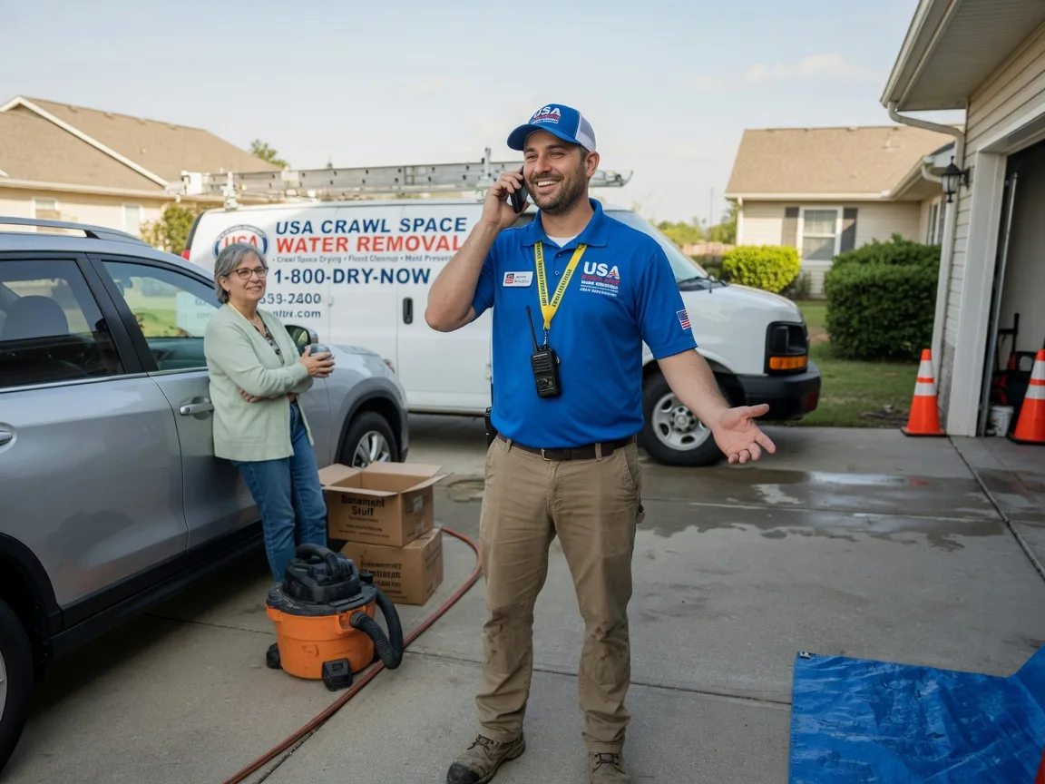 Crawl Space Water Removal Crozet, VA FAQs